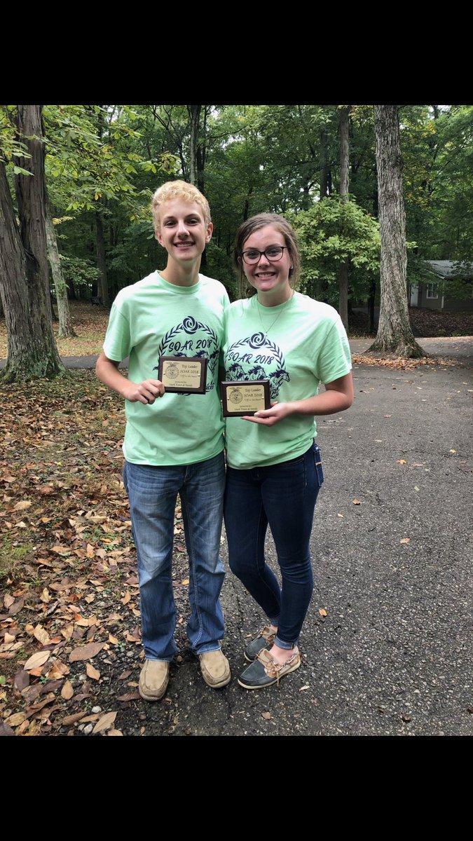 rushvilleffa1's tweet photo. Cora Owens and Nicholas Neuman were top leaders at #soar2018 ! We are so proud! ππ https://t.co/5e7Gqwu076