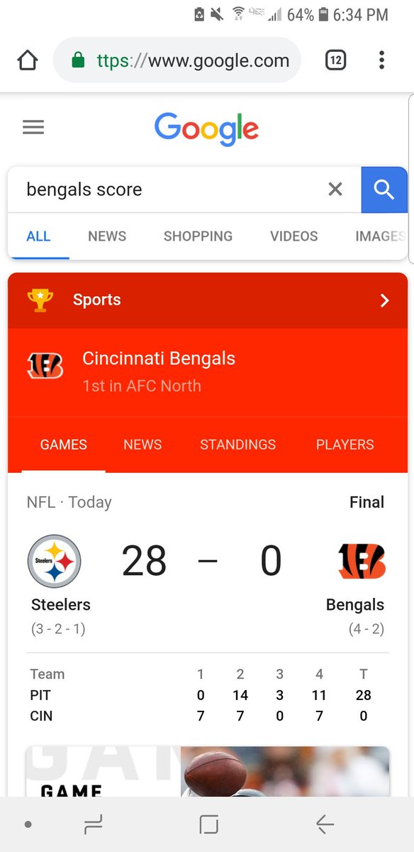 @EvilAndyDalton  even Google are steeler fans😂😂 #scoregate