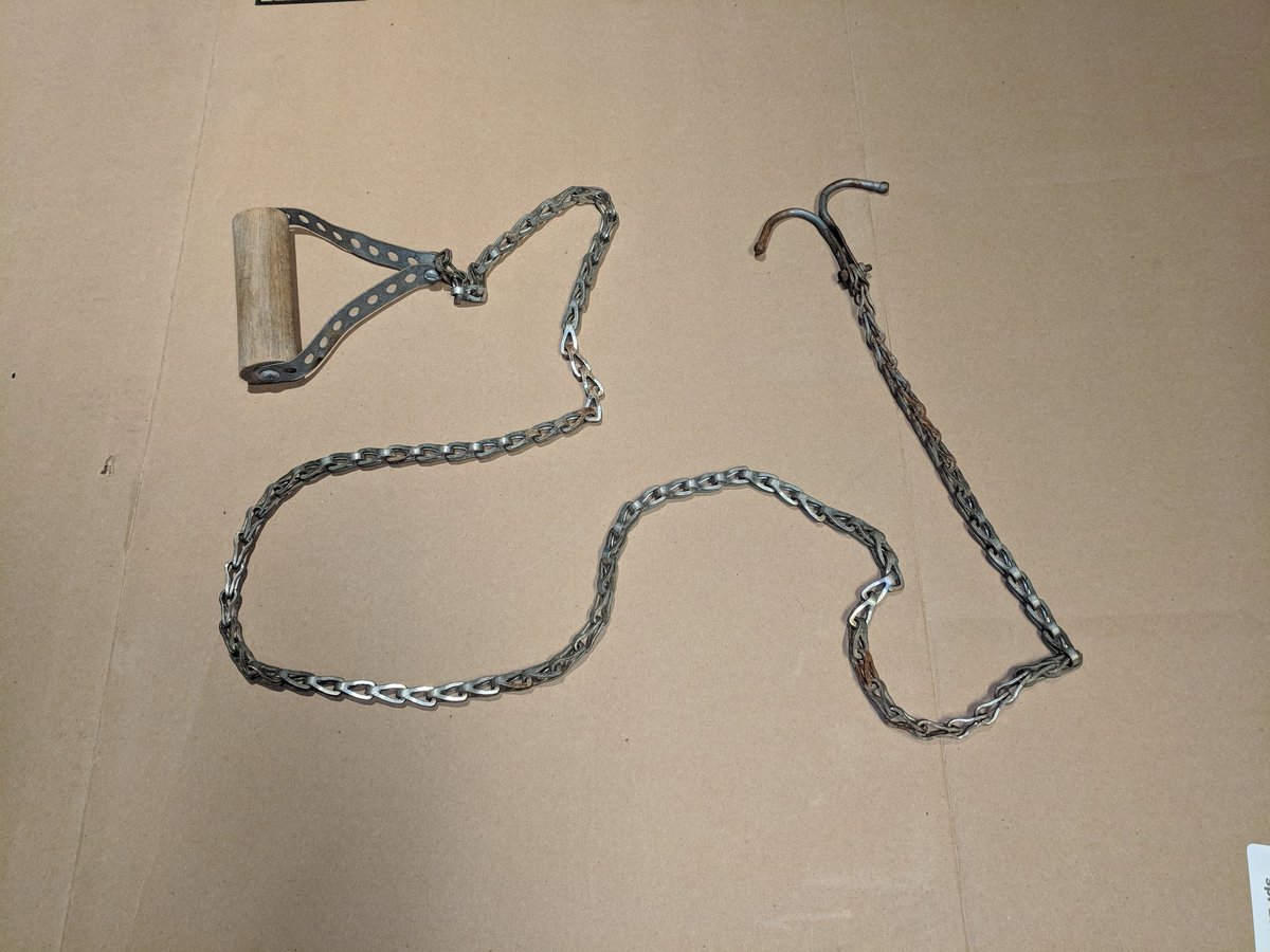 GamerGoingGrey's tweet image. In third grade my class was learning about inventions. So with the help of my dad I "invented" a real life version of the hookshot of The Legend of Zelda: A Link to the Past. I thought this creation was long gone until I found it in a box tonight. #thelegendofzelda #hookshot