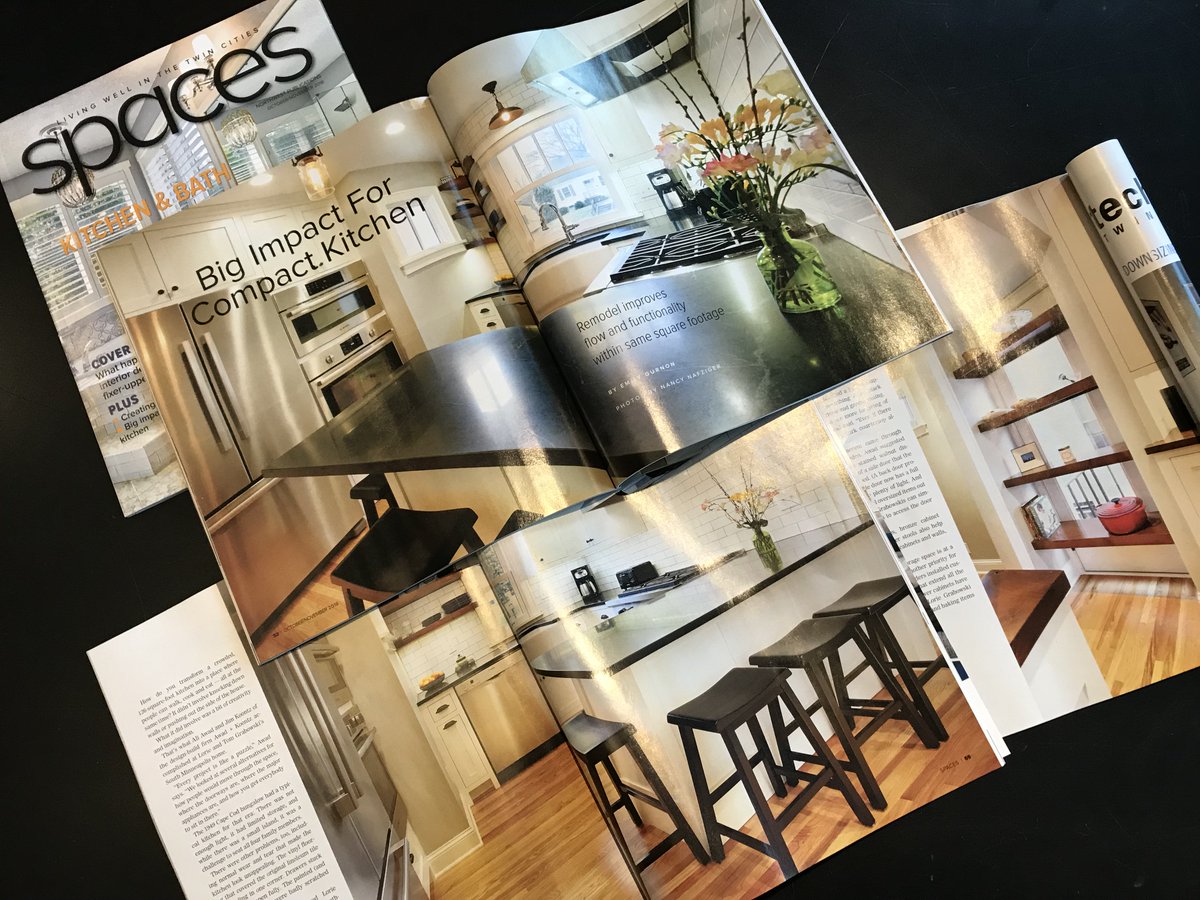 AwadandKoontz's tweet photo. Check out our feature in the latest issue of SPACES Magazine! Big Impact for a Compact Kitchen #Kitchens #remodel #designbuild #SpacesMAG https://t.co/Eg9TEdiGSG