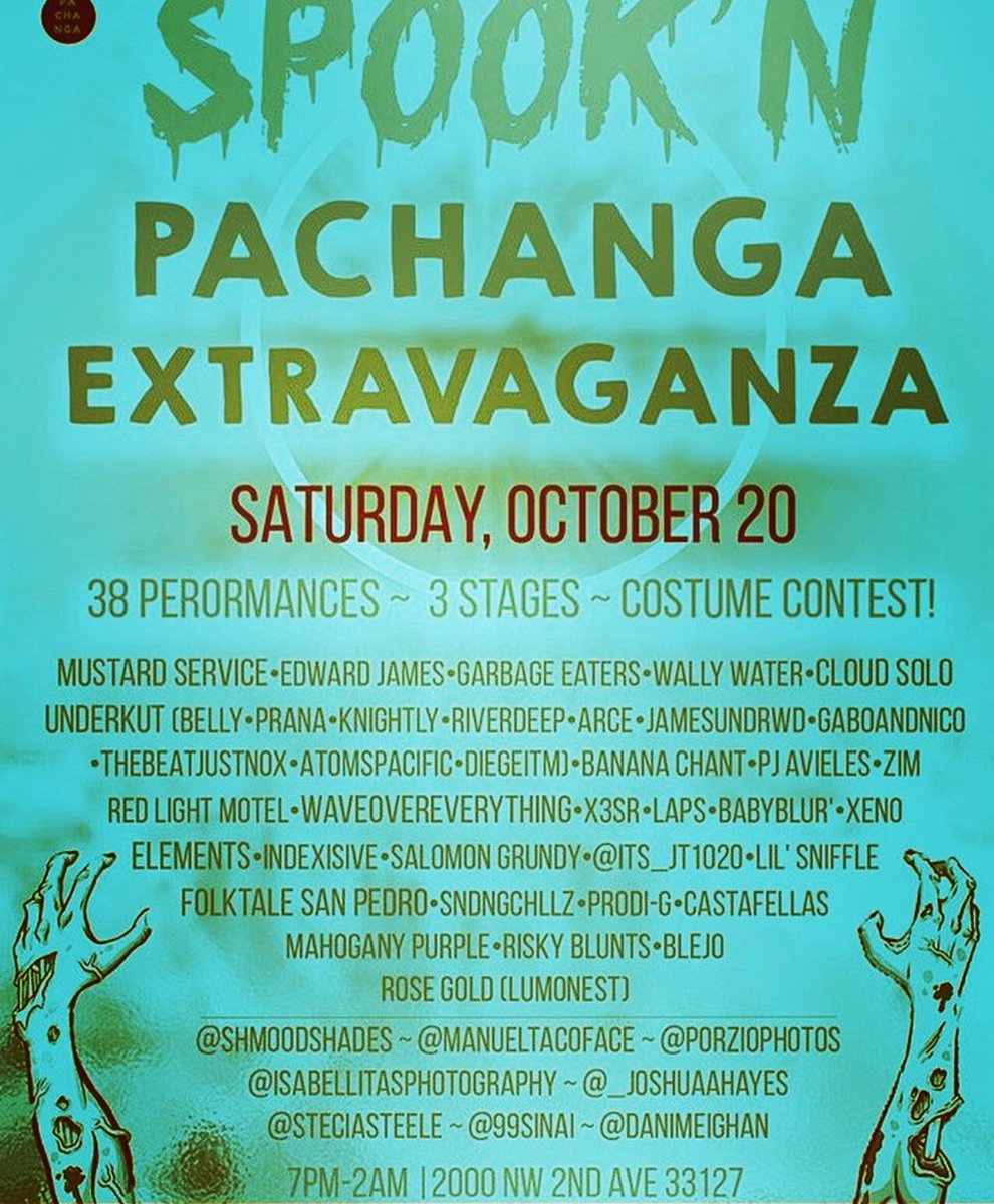 Castafella_'s tweet photo. Miami we have missed you, we are coming back to you with a fuckin banger. @pachangaex is hosting a lit festival this saturday !!! 
.
Cant wait to play we'll see you all there 🤘🏻
.
📸 @stephenlutt https://t.co/zzLsFspgTd