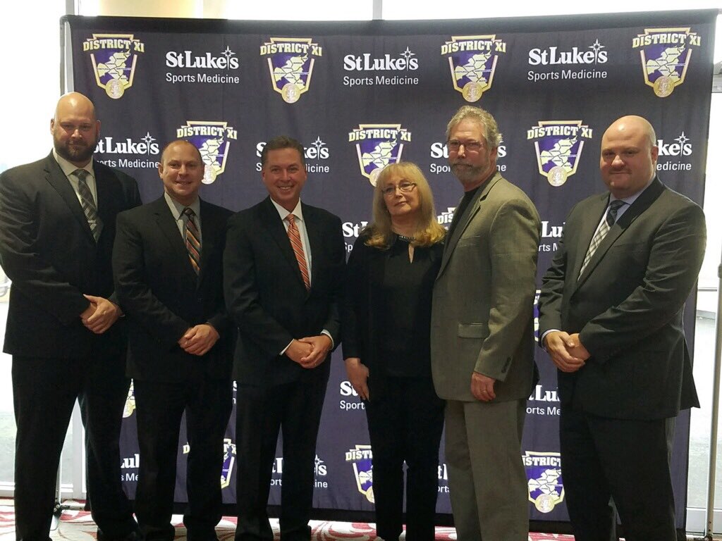 Congratulations to legendary Konkrete Kid Coach Al Erdosy on being inducted into the first District XI Hall of Fame Class. Coach Erdosy won 194 games 21 Championships with 4 undefeated seasons. Pictured are NASD Administrators and members of the Erdosy Family. A true KKid!