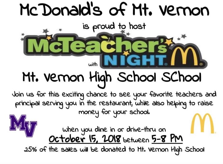 ojuarez303's tweet photo. Don’t miss your chance to “order” us around. Come out Monday night from 5-8pm and support your school. https://t.co/Eh7nnes5IQ