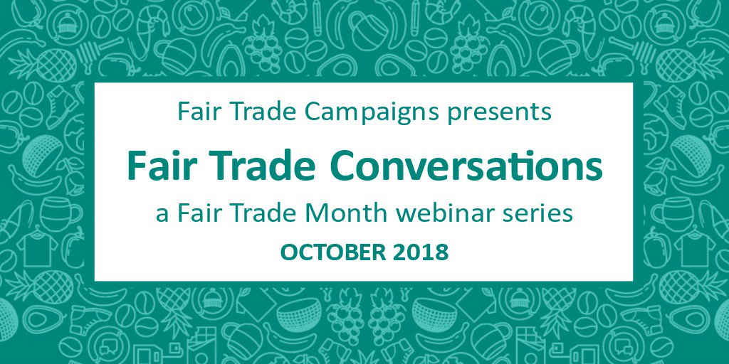 FTCampaigns's tweet image. Tomorrow at 2pm ET, we're talking #FairTrade and the UN #SDGs with @FairTradeFTAO and @FairTradeCert. RSVP here 👉 bit.ly/2O3eTPR 👈 and tune in to learn more 💻  #FairTradeMonth #webinars