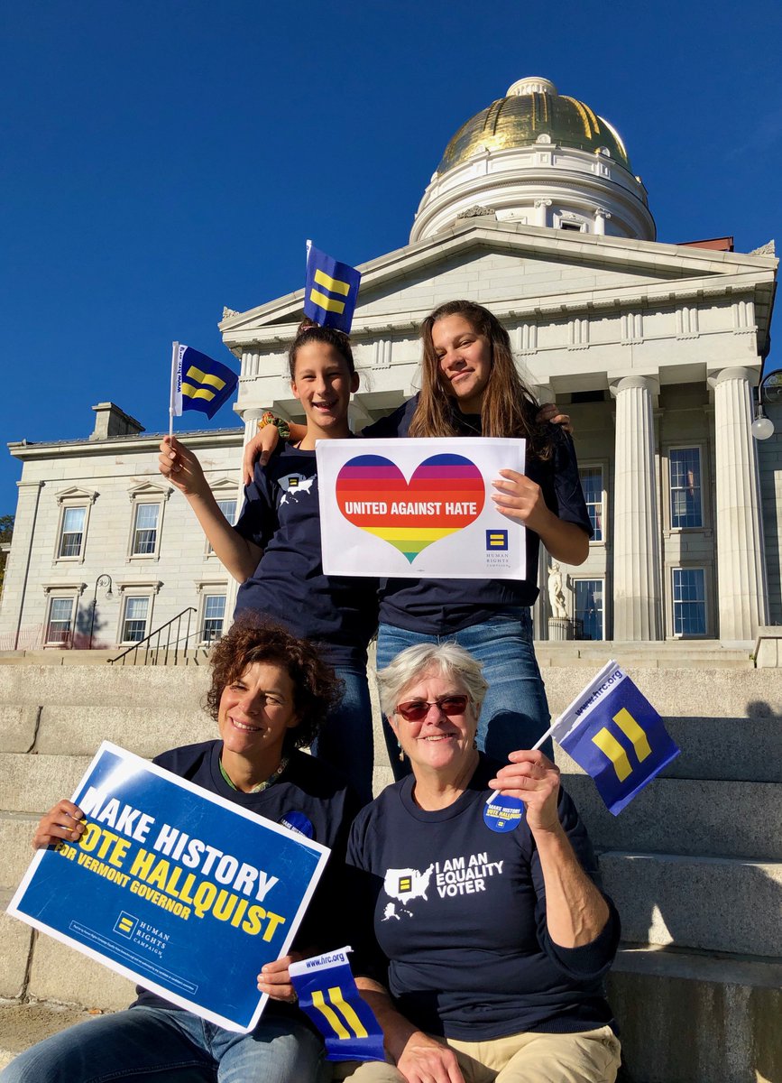 HRC canvasses for Hallquist