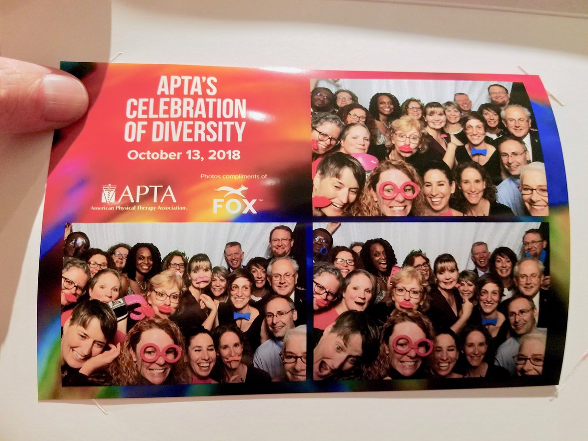 StacieFruth's tweet photo. What a crazy fun time at the @APTAtweets Celebration of Diversity dinner last night at #ELC2018...great showing from the #APTAELI alum! An amazing group of people! #muchdancingwashad #closeditdown #networking https://t.co/m059b4GpgY