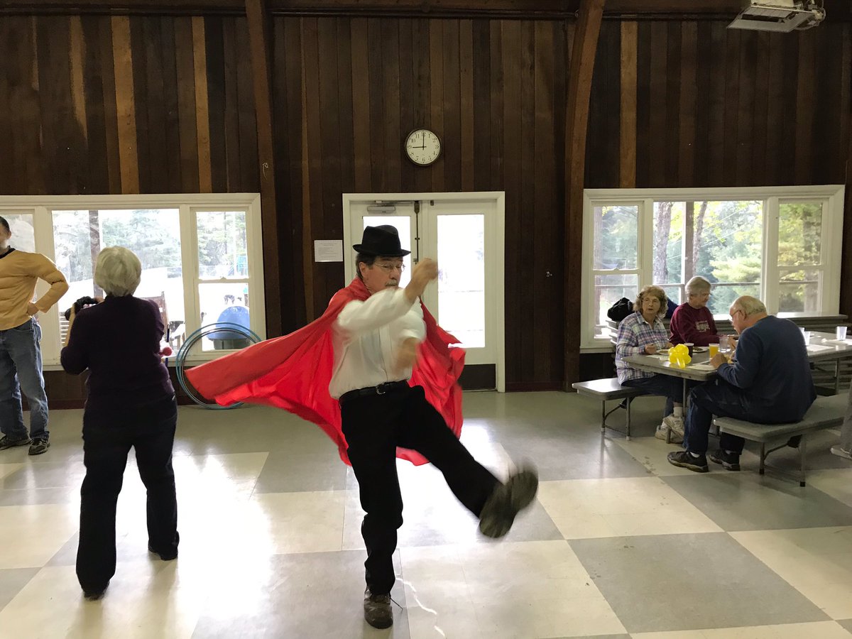 adventist's tweet photo. “The Greatest Show on Earth“. Camp Mohaven under the Big Top. Fun from Sunday morning breakfast at our annual church retreat. #churchretreat #campmohaven #adventist #akronfirst https://t.co/J3MWzCSQ40