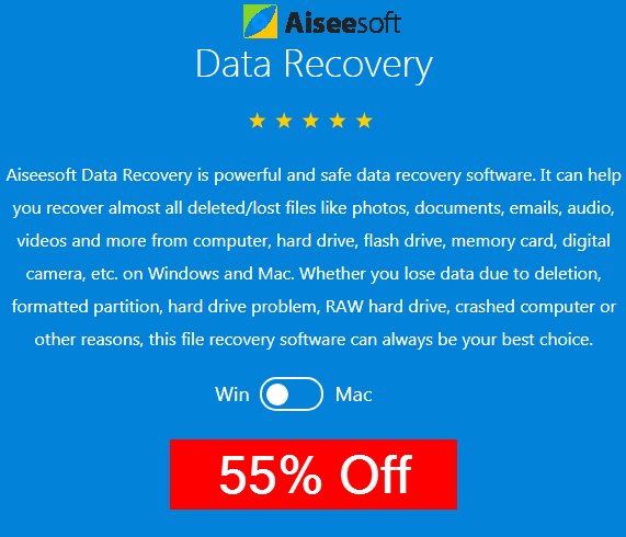 drecoverycoupon's tweet photo. 55% Off - Aiseesoft Data Recovery Discount Coupon Code 
https://t.co/axEEr3gZpA 

#DataRecovery #HDDRecovery #WindowsRescue #MacDataRecovery #Aiseesoft #DataRecoveryCoupons #SoftwareCoupons #Deals #SoftwareDiscount https://t.co/XFE3V5psfh