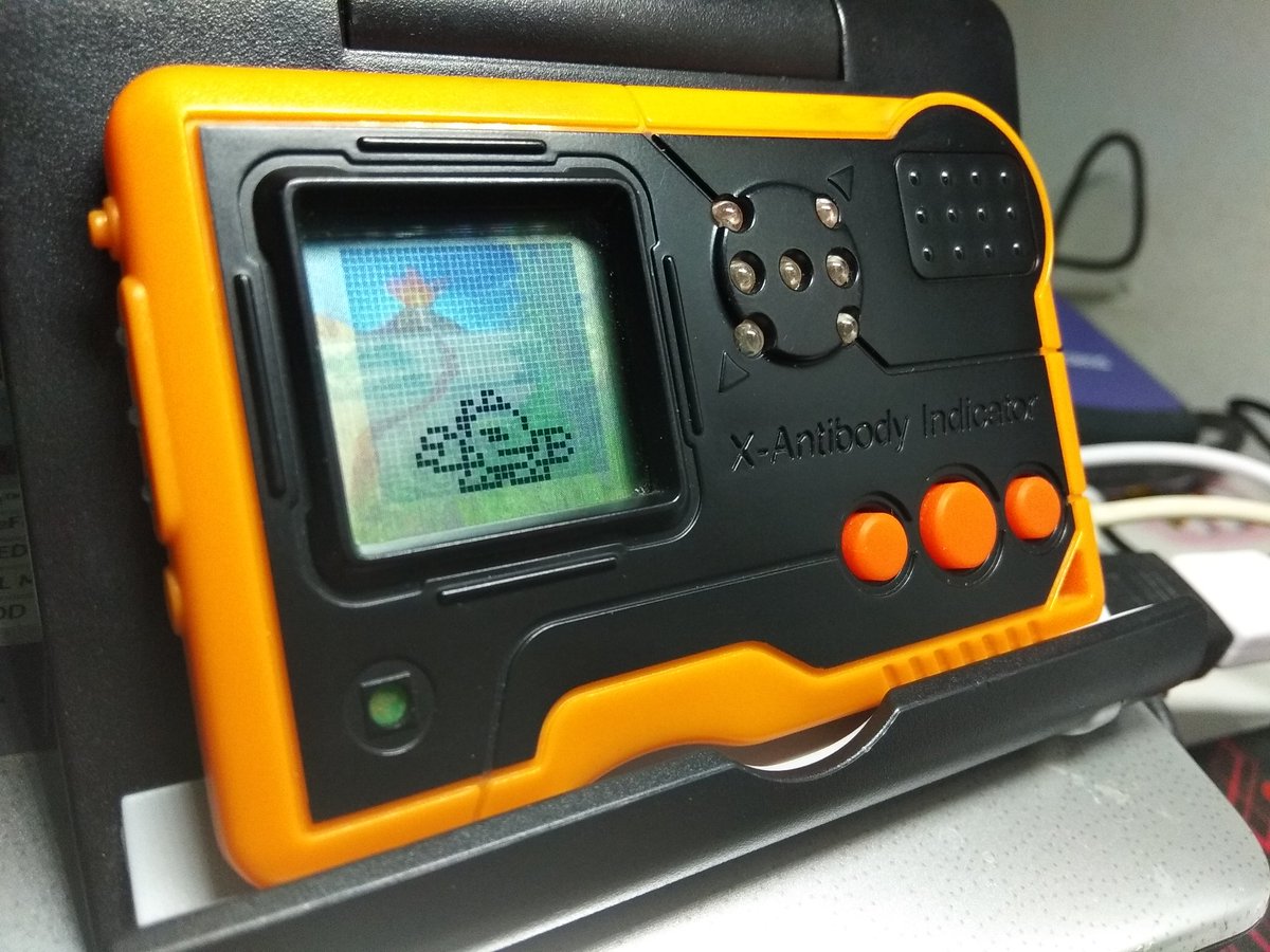 RedPV_KKDT's tweet photo. It's evolved to Mametyramon !!! Good job buddy !!! my first perfect level digimon pendulum X.
#digimon
#pendulumX
#bandai2003 https://t.co/r4PExL03L9