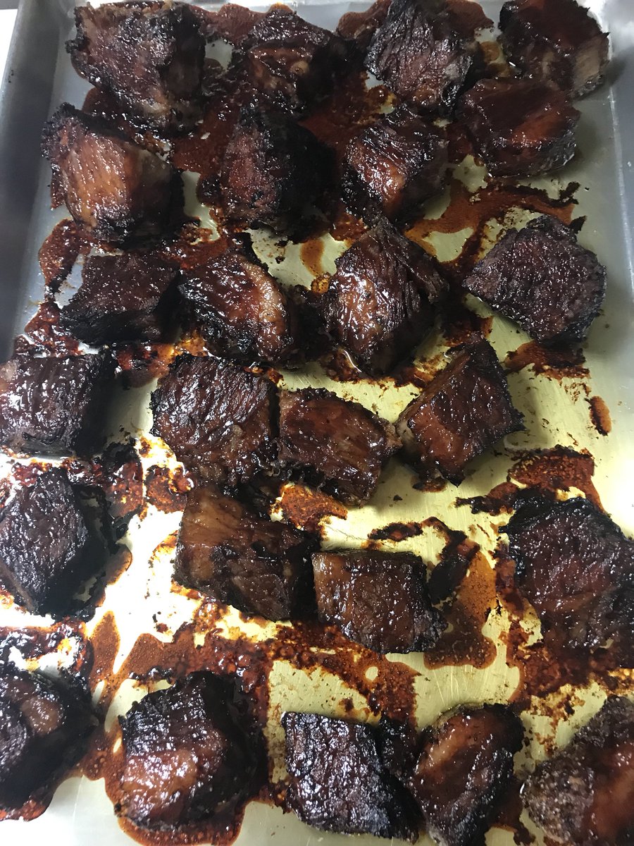 Friday 10/19/17 - get your burnt ends by the 1/2 LB or LB. Gotta pre order these guys to guarantee anything. Email Sean (Scuzzy to many) at mastersbarbecue@Gmail.com by Wednesday and always #smokeitifyougotit