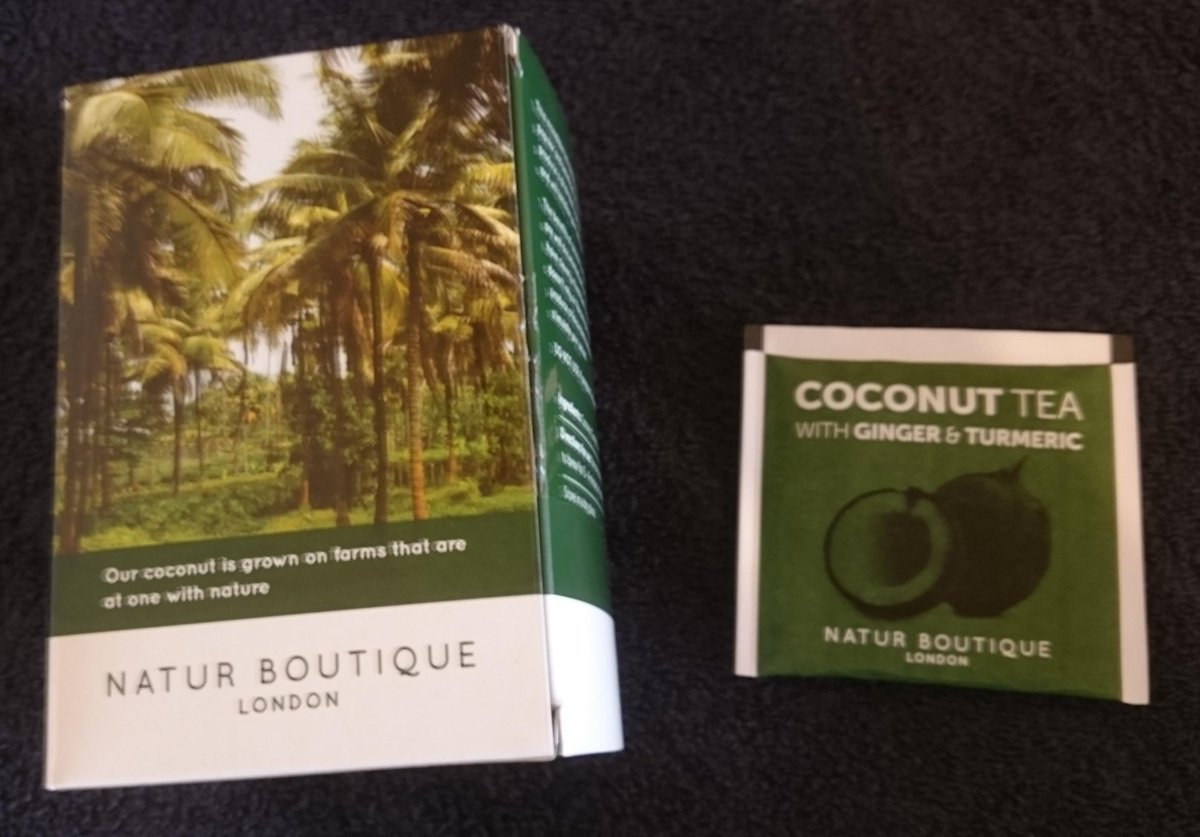 paul_trb's tweet photo. Review of Natur Boutique Coconut Tea with Ginger and Turmeric
https://t.co/jOXcKaYUWp
#Ginger #Coconut #Turmeric https://t.co/C0BqEG23lk