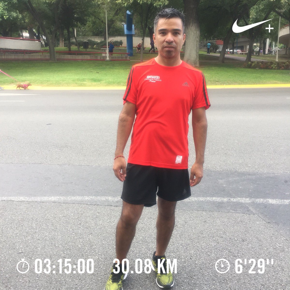 osckarsan's tweet photo. Y así mi Distancia dominical. #mpm2018 #YoElegíCorrer
#CorroEnSerio #CorroConASICS 
#ASICSmexico #LoveRunSmile
#CorrerMeHaEnseñado #MexicoCorre @blackboxstar https://t.co/Fj2Zz8mWnI