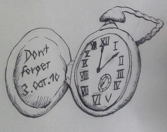 Inktober Day 14: "Clock"
#inktober #inktober2018 #clock #drawing #ink #fullmetalalchemist #anime #manga 