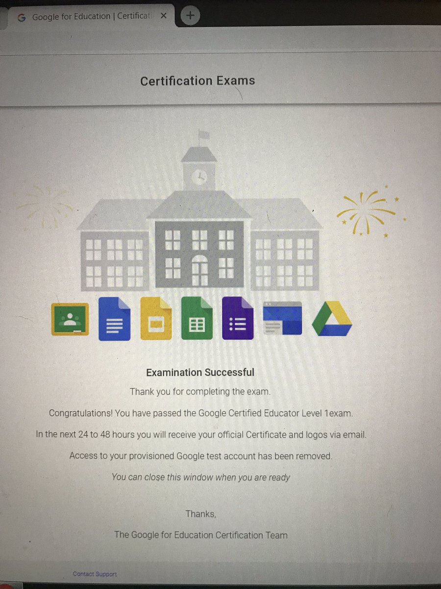 CoffeeBean016's tweet image. I can add Google Certified Educator Level 1 to my resume now! #edtech #VisaliaEdTech #cvtechtalk