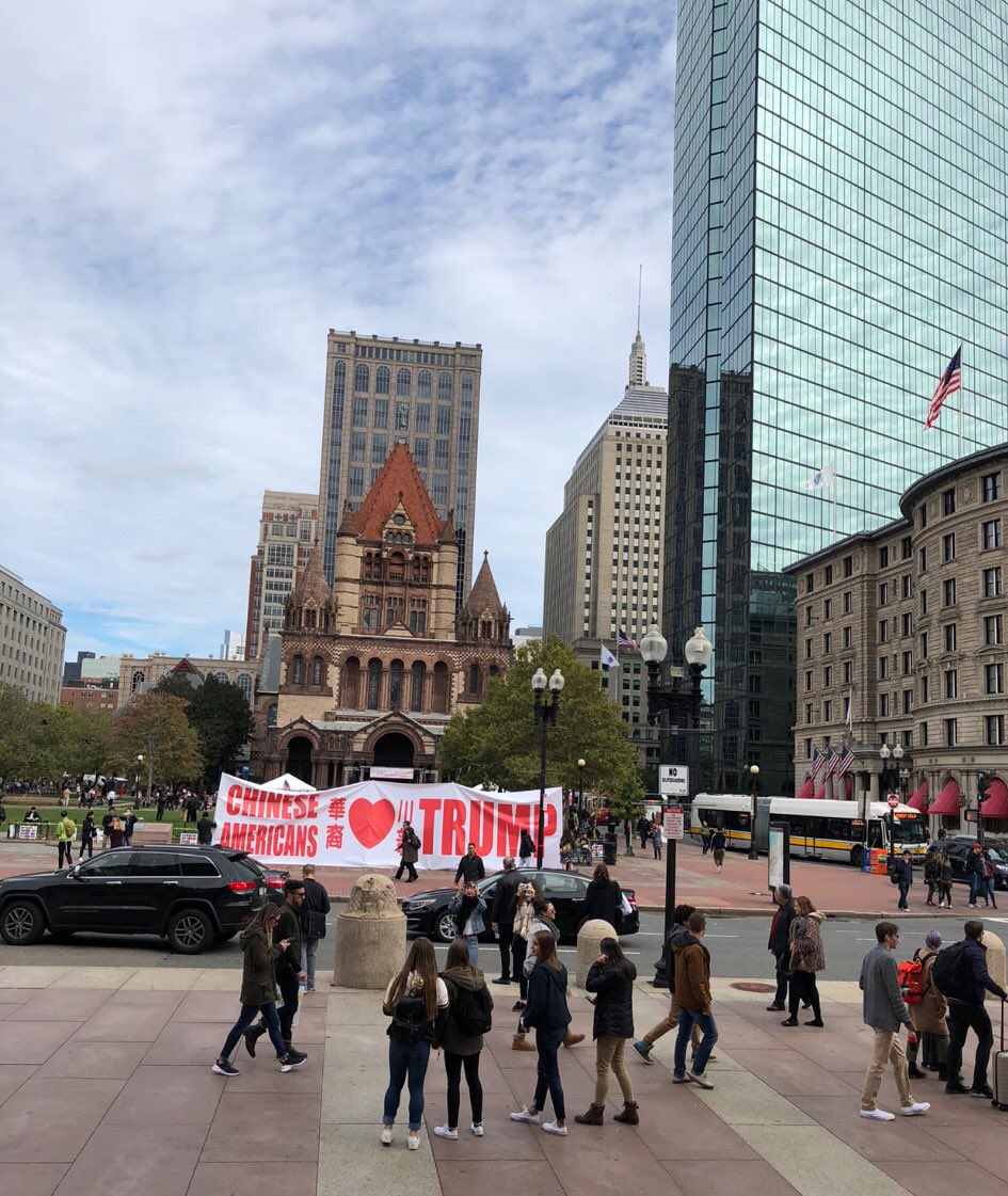 ashleyangie25's tweet photo. Shoutout to @david_tiantian and his team of Chinese Americans for @realDonaldTrump who were on the ground supporting @POTUS today! 🇺🇸 #MAGA #LeadRight #CAFT https://t.co/cdV5f3ZdAb