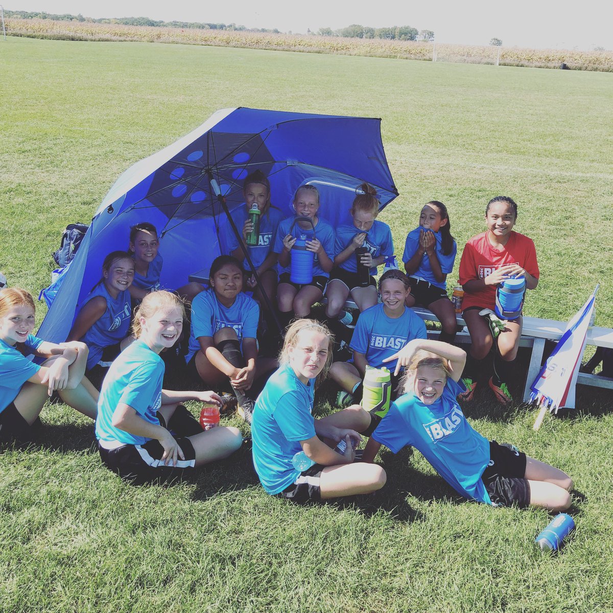 Blast u13 girls with 10 player made it through the group to the semifinals at the State Tournament. Semifinals were canceled due to the snow but still a great season and a great run in the tournament. Go Blast