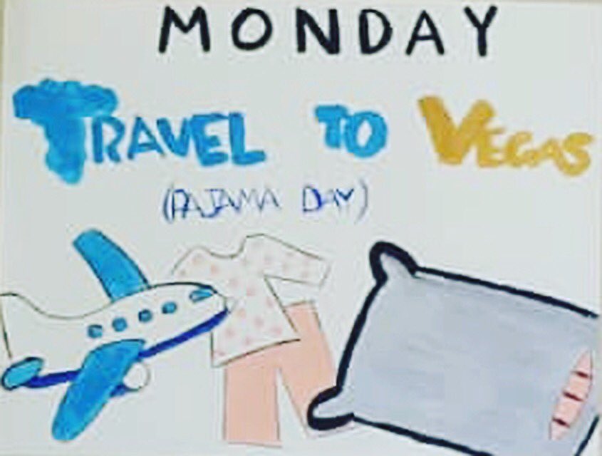 HoggardHS's tweet photo. Viketown! We kick off Homecoming Week tomorrow with Travel to Vegas (Pajama Day) #Homecoming #VikingPride https://t.co/WdKGDrhW3e