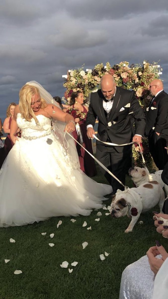 Michael_Stets's tweet photo. On Friday, @LaurenCrocker_ and I tied the knot in P-Town. It was an unbelievable and amazing day filled with emotion, smiles, laughter, and memories that will last a lifetime. Lauren and I (and Maui and Rosie) are still processing it all. It was incredible. #readystetsgo 🦈❤️ https://t.co/PXMEm5l9kr