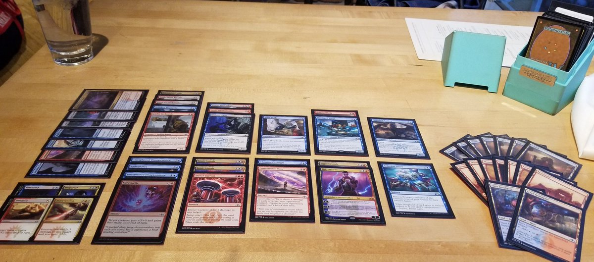 ctellecampbell's tweet photo. Convinced my last round opponent to chop with me so I could book it to the airport (only posting this now that I'm catching my breath through customs), but really happy with finishing 4-1-1 at the #GPDen #PTQ! https://t.co/F4q9NAGWPU