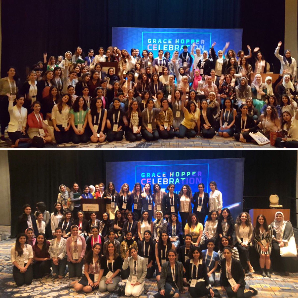 iranwic's tweet photo. We had another successful GHC two weeks ago in Houston. It is great to see the Iranian community has a strong presence at GHC every year. This year, we had 300+ Iranian attendees at the conference and so many great achievements.
#GHC18 #IranWiC #Systers https://t.co/XvQfNxcOm9
