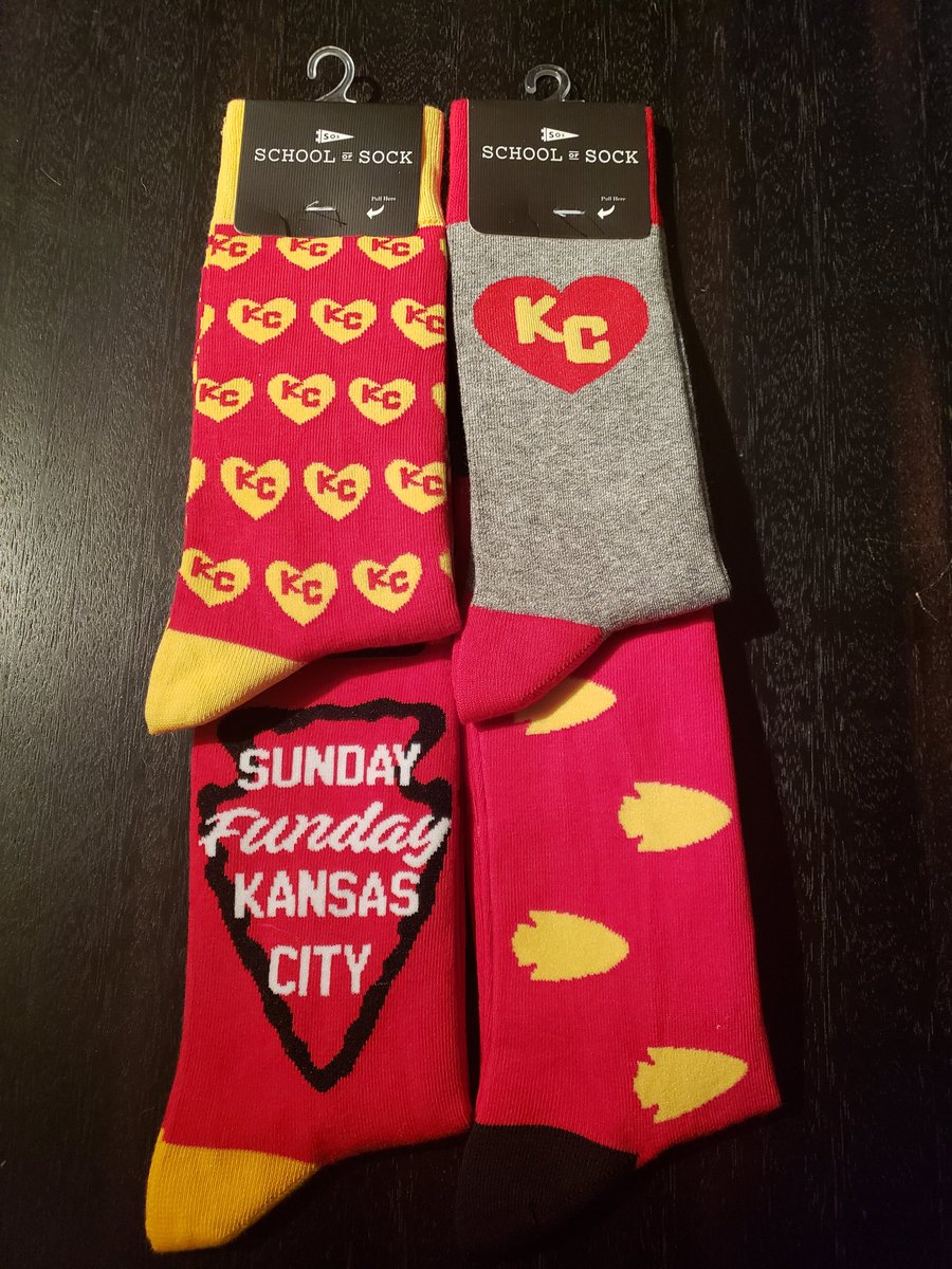 JeremySickel's tweet photo. RT &amp; Follow for a chance to win a 4-pack of socks.

#Chiefs #chiefskingdom #giveaway #sockgame #kc #KansasCity https://t.co/2FKdTJleiR