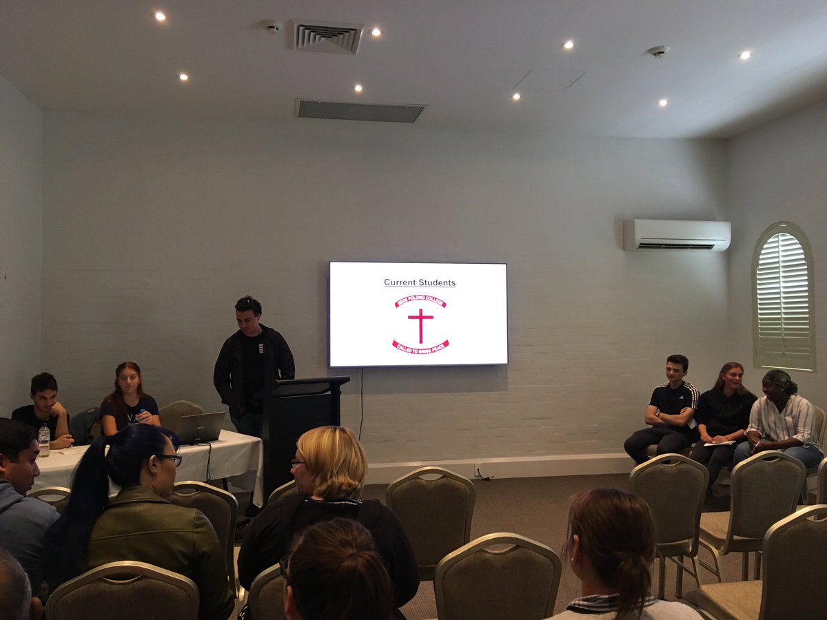 BedePolding's tweet photo. Current students teaching staff on Staff Development Day https://t.co/7cXjT7Yvic