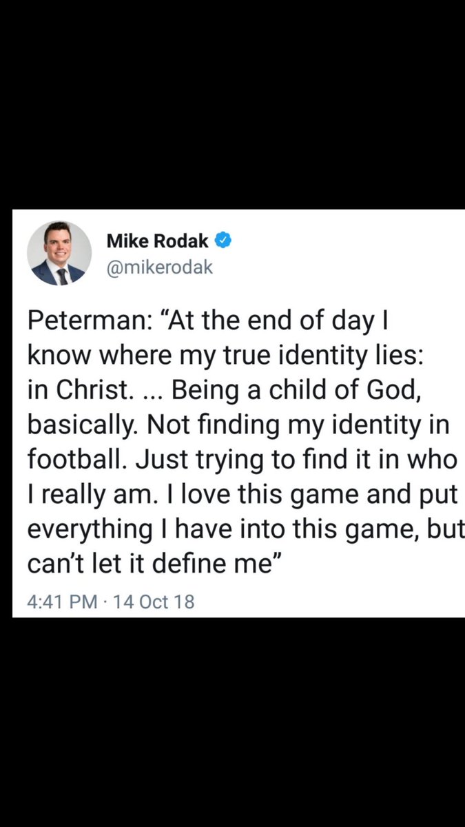 WhozMEECH's tweet photo. The Buffalo Bills Quarterback threw an interception to lose the game today. But When you rest in the accomplishments of Christ Jesus you look at failure differently. #NathanPetermen #BuffaloBills #NFL #ChristOverEverything https://t.co/vWCNnZF9D8