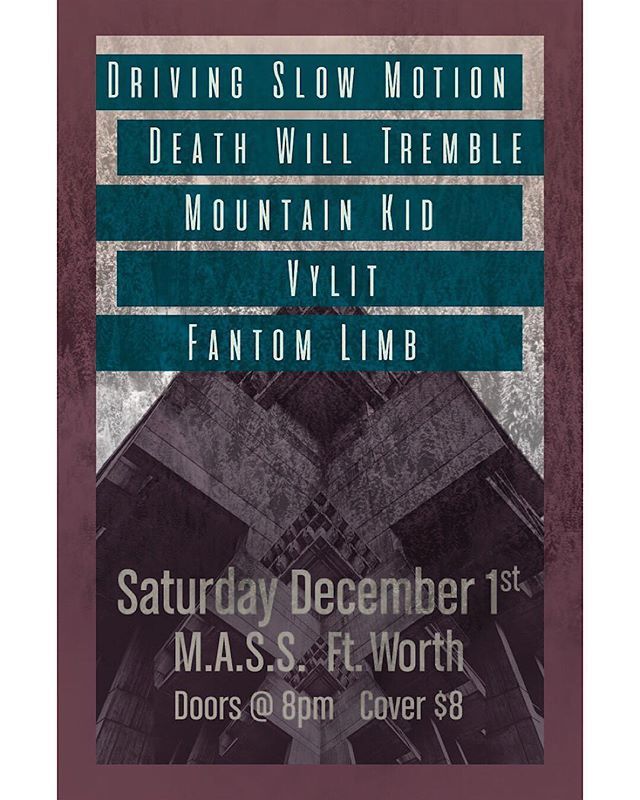 Oh_SoSwell's tweet photo. Flyer I put together for the @drivingslowmotion show w/ @fantomlimbtx @vylitmusic @deathwilltremble @mountainkidmusic 
Definitely looking forward to it! https://t.co/JIynuZMOxO https://t.co/3JUTBF2wp8