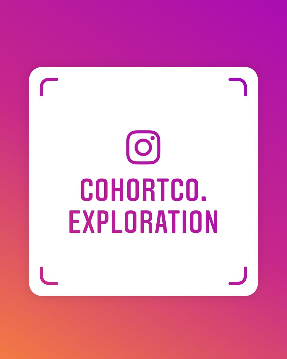 Cohort_Co's tweet photo. We now have an Instagram account! Featuring all of our greatest photos from across the globe! Go check it out. #instagram #Travel #photography #backpacking https://t.co/DVi705mPNX