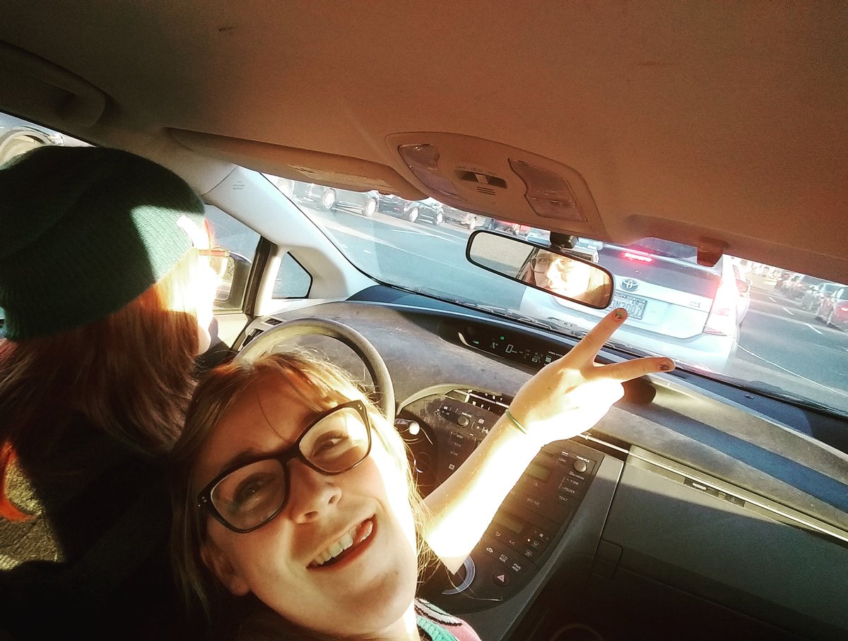 goblingirlreads's tweet photo. We spent 3 days playing board games in Canada and the only photo I took is this one of us at a very disorganized border crossing back into the U.S. We will miss you Canada. Had a blast at #SHUX2018 https://t.co/k7XS6zbjlo