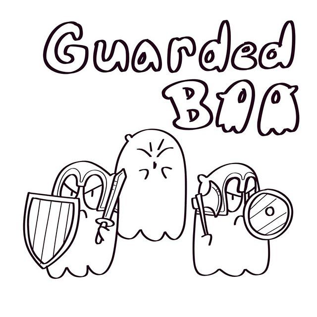 littlefallcomic's tweet photo. Guarded Boo is well protected! #inktober #inktober2018 #bootober #chicagoartist #comics #cartoons #digitalartist #cute #couplegoals #relationships #day13 #inktoberday13 #guarded https://t.co/uHZL1XozRX