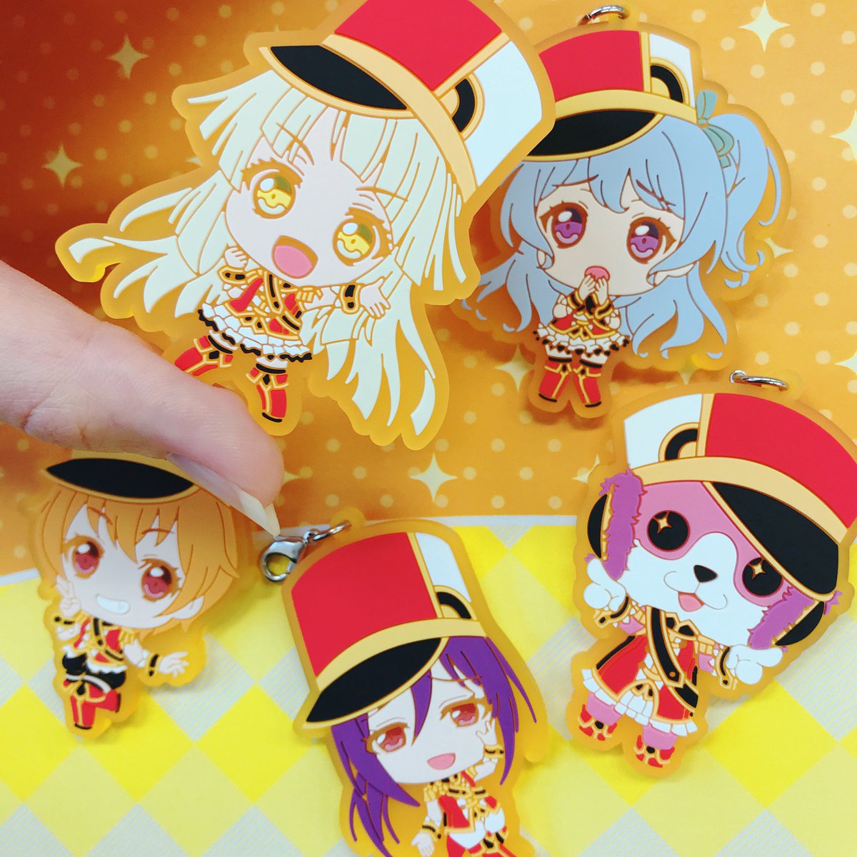 バンドリ アクリルキーホルダー すやりんver. ハロハピ ブシロードクリエイティブ公式 on X