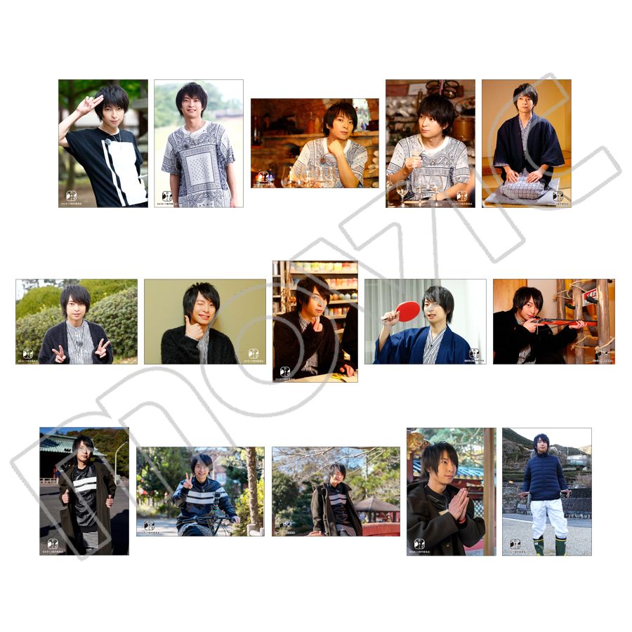 柿原徹也のひざくりげ】アクリルキーホルダー、手ぬぐい、ブロマイド5