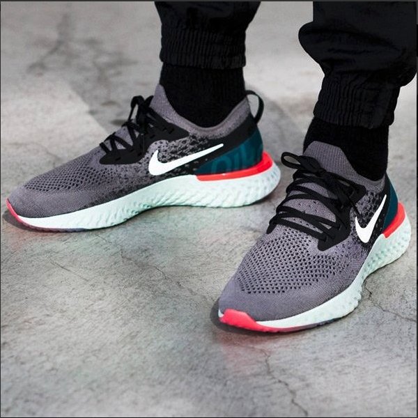 nike epic react flyknit gunsmoke