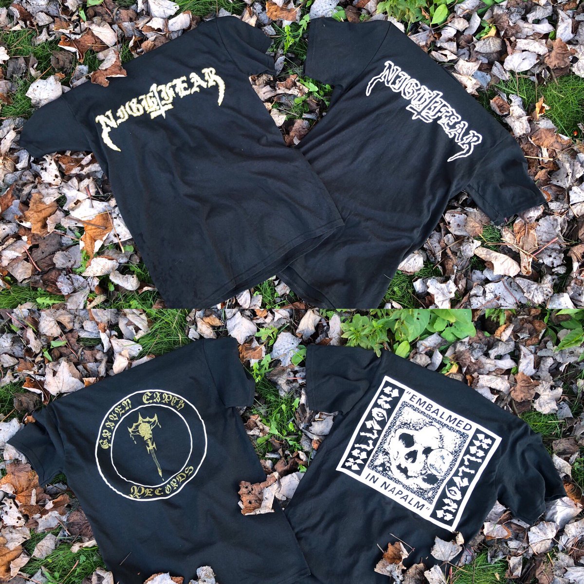 leftover shirts up at NIGHTFEAR.BIGCARTEL.COM 

limited sizes.