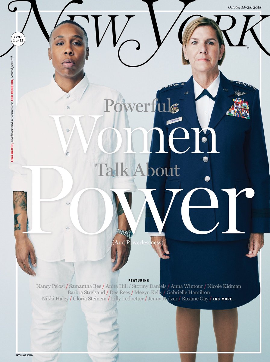 nymagPR's tweet photo. On the cover of @NYmag: 12 covers capturing conversations with over 70 powerful women about power and powerlessness https://t.co/BiSwRvJyfC https://t.co/5KlKfDJV1Y