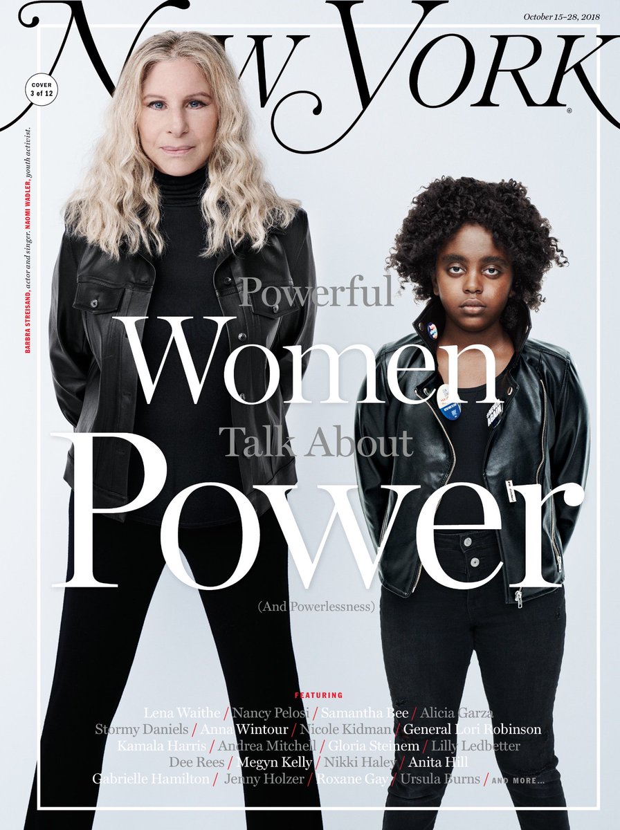 nymagPR's tweet photo. On the cover of @NYmag: 12 covers capturing conversations with over 70 powerful women about power and powerlessness https://t.co/BiSwRvJyfC https://t.co/5KlKfDJV1Y