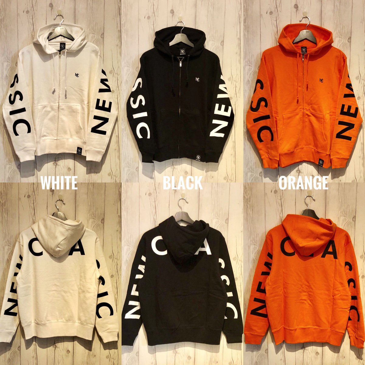 NEWCLASSICTOKYO's tweet photo. Zip Hoodie [Back Print]
Sweat [Big Silhouette Cursive Logo]

https://t.co/j6UFDWmLY1

#NEWCLASSICTOKYO https://t.co/4zk47qGtNh