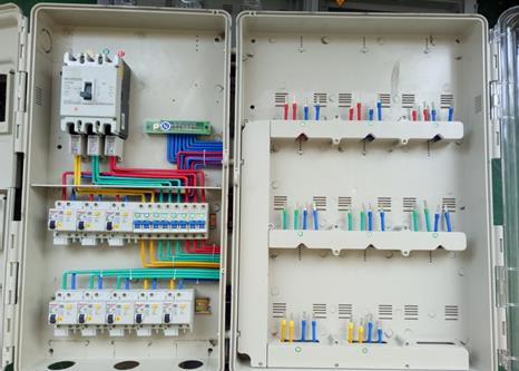normalist2016's tweet image. single phase 9 meter box