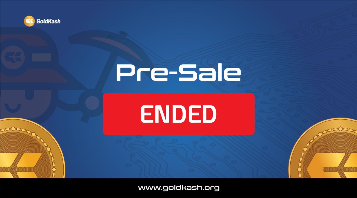 Pre-Sale Officially ended!!! Stay tune for Mainnet launch soon. Pool, Explorer and Wallet to be update and stay tune with us.