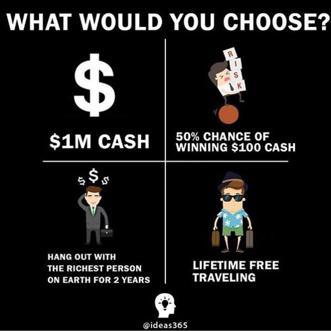Bitmine4's tweet image. Comment what you would choose and share this with friends.