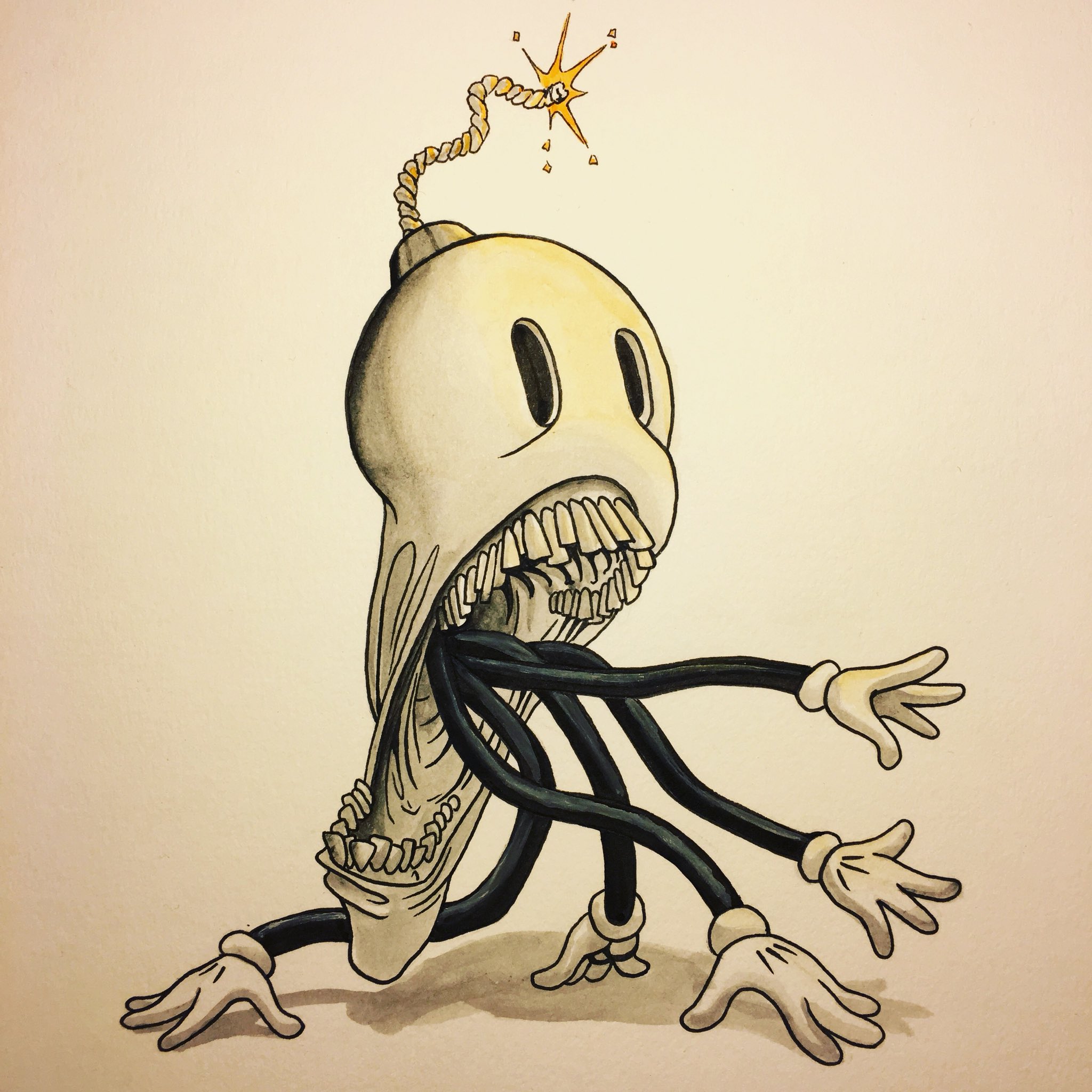 Jake Tacito on Twitter: "Inktober day 14. #drawing #art #comics #