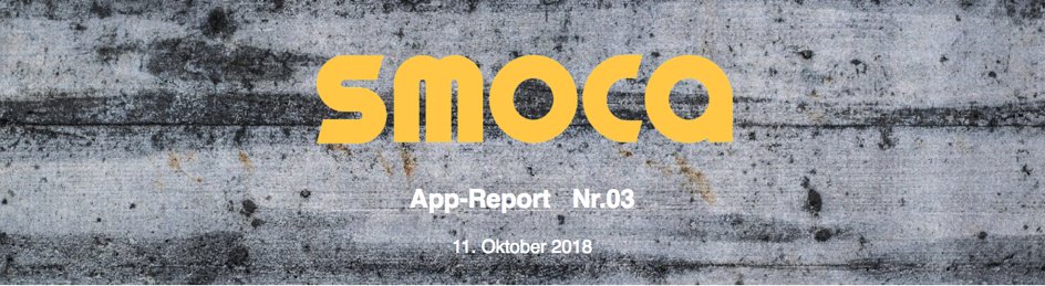 Smoca_AG's tweet photo. In unserem #SmocaAppReport berichten wir aus unseren Projekten, News aus dem Team und Wissen rund um die #AppEntwicklung: 

https://t.co/rmKnpafWHm https://t.co/dXsf02FYDP