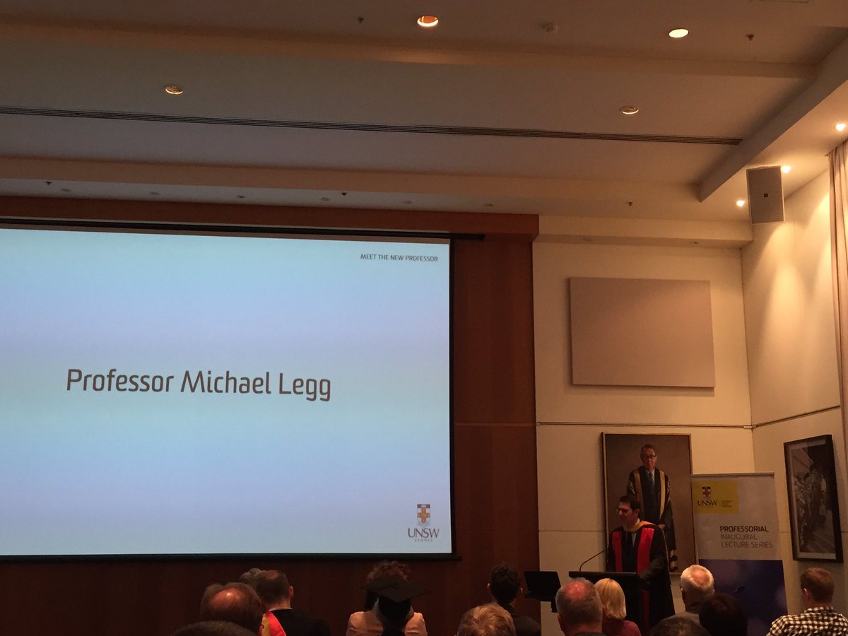 @UNSWLaw Prof Michael Legg's wonderful professorial inaugural lecture on 'It's It' - The Future of Civil Justice. Warm congratulations! @LitigatorLegg