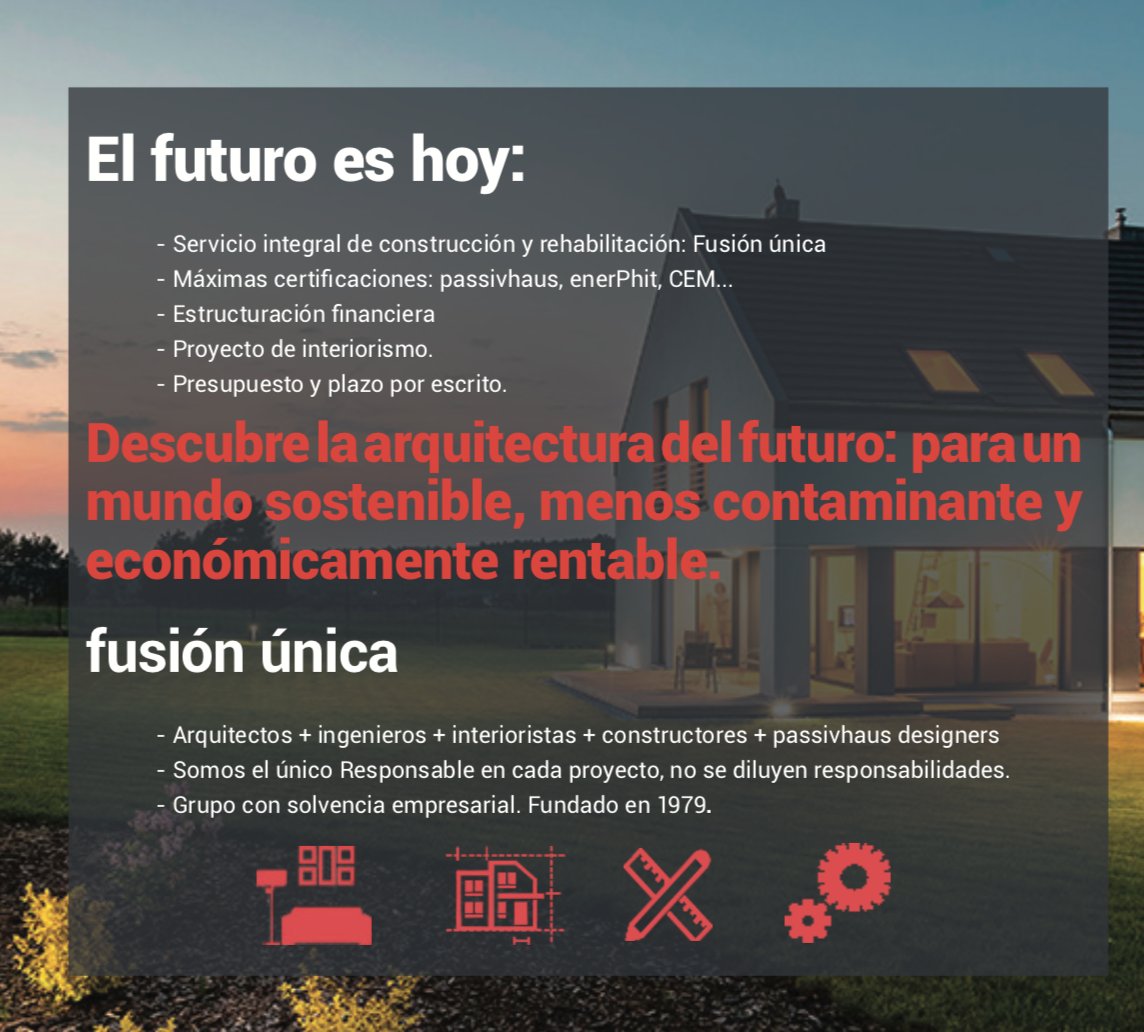 Solicita nuestro dossier evvershaus e infórmate de qué son las casas pasivas y cómo consiguen el ahorro energético. ⤵️
buff.ly/2HRjhBT