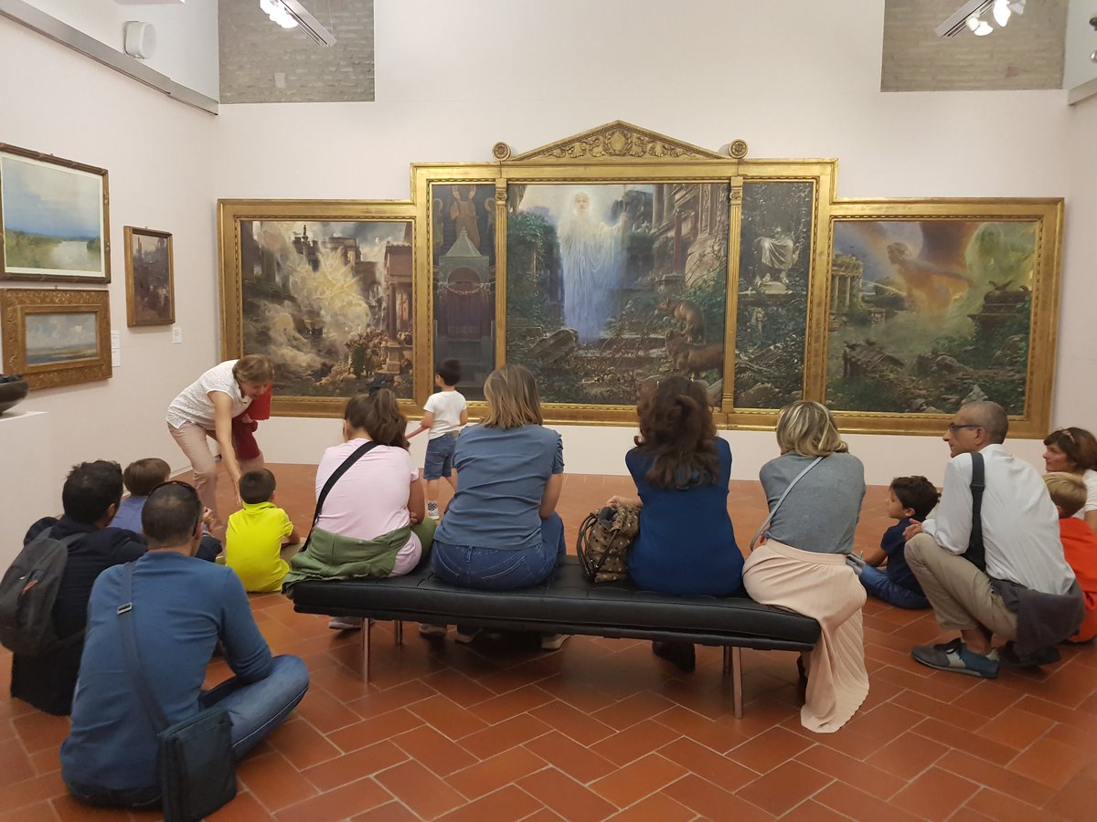 FedericaFFel's tweet photo. Ieri abbiamo partecipato alla Giornata Nazionale delle Famiglie al Museo alla Galleria d'arte Moderna di Roma #GAMRoma #famu2018 @museiincomune @Sovrintendenza @kidsarttourism @famigliealmuseo
Presto vi racconto tutto su https://t.co/98JYvSssKp https://t.co/RypB3uYSnb
