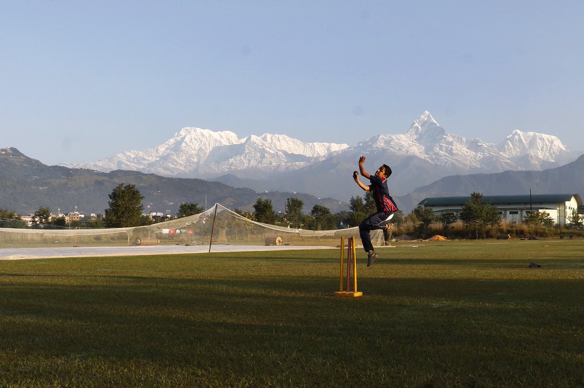 paras77's tweet photo. Hope we can get a proper cricket ground set up in future at this venue and present ourselves into the cricketing world.@PokharaPLeague 
Photo : @adhkaushal 
@Pepe_Barezi @MeerGoose11 @_BabarHayat @anshyrath @MClarke23 @HomeOfCricket @seelaar8  @ShaneWarne @sachin_rt @BrianLara https://t.co/Y3f5YfOwcY