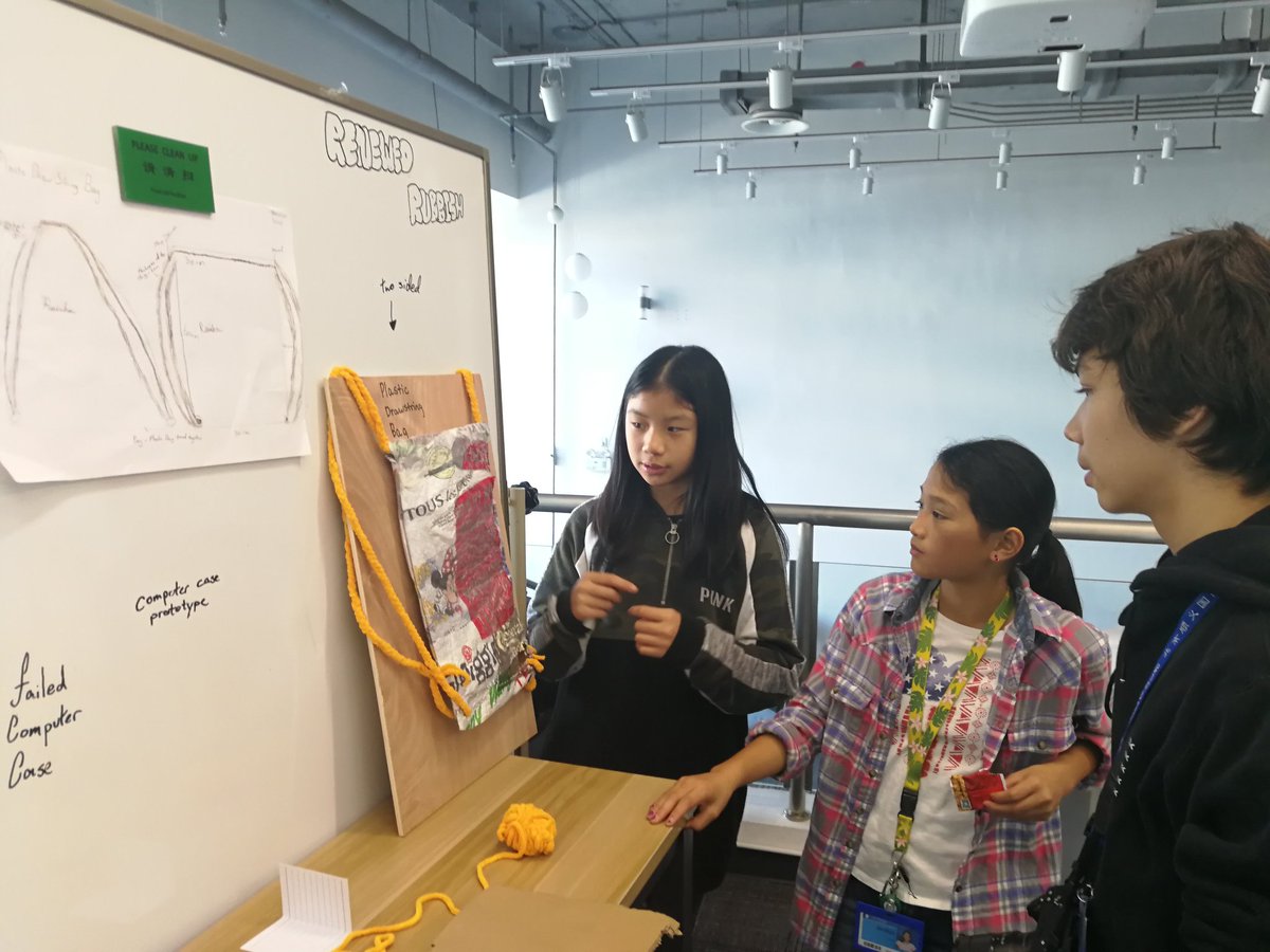 MrMarcoTrujillo's tweet photo. Had a blast during our first #isbfutures #igniteweek exhibition Ss showcasing their work for peers, parents and staff! #learnisb #PBLchat #DesignThinking https://t.co/5f65AVVunr