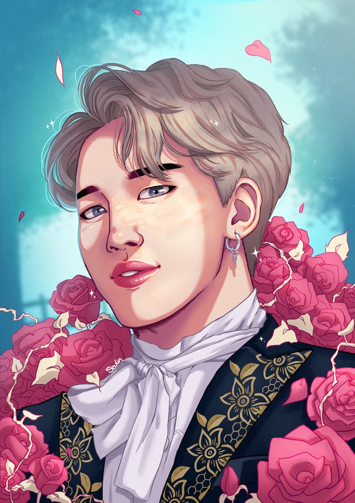 seuliin's tweet photo. Happy belated birthday precious angel, I wish you smile happily everyday 💞💗🐣🎉 
#HAPPYJIMINDAY #JiminBornToShine #JiminOurAngelOurWorld  #지민은_천사가_남긴_기적  #flowARMY #btsfanart #JIMIN https://t.co/RwAqpNsBBE