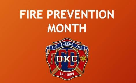 OKCFD's tweet photo. Reminder: All combustible items (anything that can burn; paper towels, boxes, mail, newspapers, etc.) should never be placed/stored on the stovetop.  All items should be kept at least three feet from the stovetop to prevent fires.  #FirePreventionMonth https://t.co/hOjJVQ1WAq
